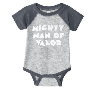 Inspired By Gideon Mighty Man Of Valor Judges 612 Infant Baby Jersey Bodysuit