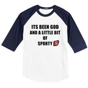 Its Been God And A Little Bit Of Sporty Baseball Sleeve Shirt