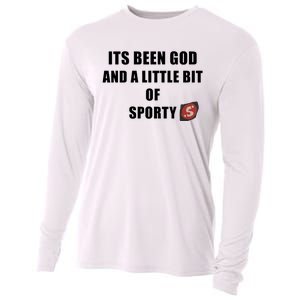 Its Been God And A Little Bit Of Sporty Cooling Performance Long Sleeve Crew