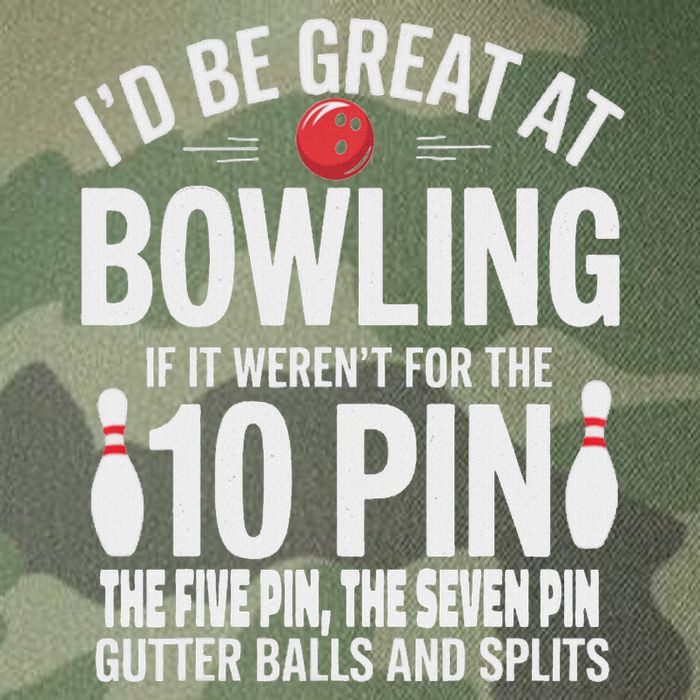 ID Be Great At Bowling If Not For Gutter Balls & Splits Legacy Tie Dye Trucker Hat