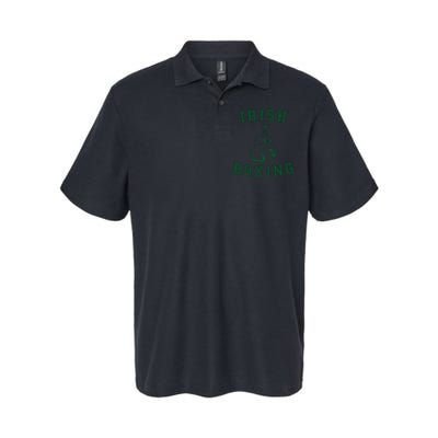 Irish Boxing Green Vintage Distressed Style Softstyle Adult Sport Polo