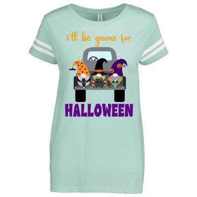 Ill Be Gnome For Halloween Cute Festive Enza Ladies Jersey Football T-Shirt