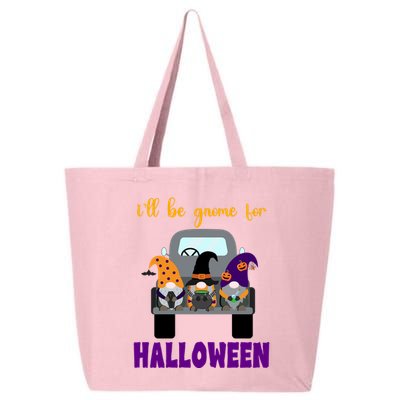 Ill Be Gnome For Halloween Cute Festive 25L Jumbo Tote