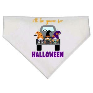 Ill Be Gnome For Halloween Cute Festive USA-Made Doggie Bandana