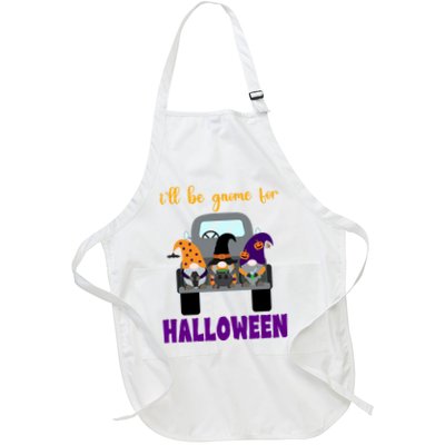 Ill Be Gnome For Halloween Cute Festive Apron