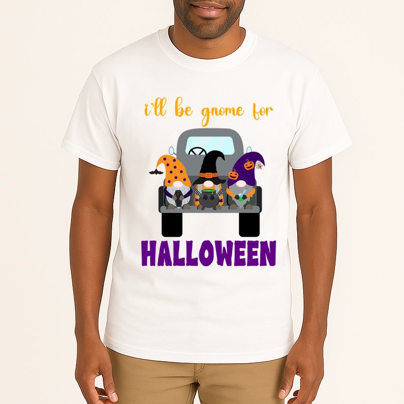 Ill Be Gnome For Halloween Cute Festive Tall T-Shirt