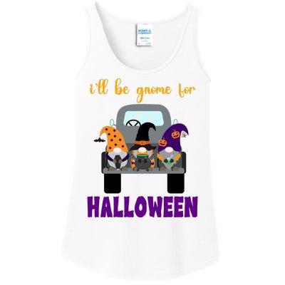 Ill Be Gnome For Halloween Cute Festive Ladies Essential Tank