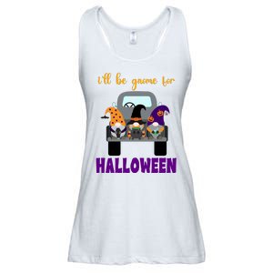 Ill Be Gnome For Halloween Cute Festive Ladies Essential Flowy Tank