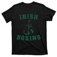 Irish Boxing Green Vintage Distressed Style T-Shirt