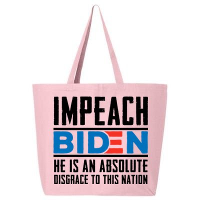 Impeach Biden He Is An Absolute Disgrace To This Nation 25L Jumbo Tote