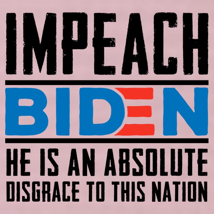 Impeach Biden He Is An Absolute Disgrace To This Nation 25L Jumbo Tote