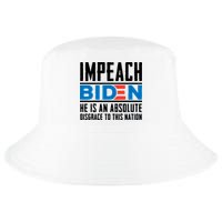 Impeach Biden He Is An Absolute Disgrace To This Nation Cool Comfort Performance Bucket Hat