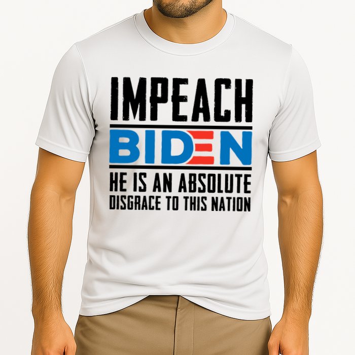 Impeach Biden He Is An Absolute Disgrace To This Nation Performance Shirt