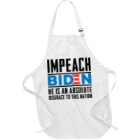 Impeach Biden He Is An Absolute Disgrace To This Nation Apron