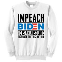 Impeach Biden He Is An Absolute Disgrace To This Nation Sweatshirt