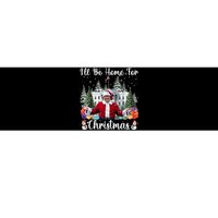 Ill Be Home For Christmas Funny Santa Claus Trump 2024 Bumper Sticker