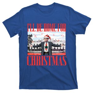 ILl Be Home For Christmas Santa Funny Trump Xmas T-Shirt