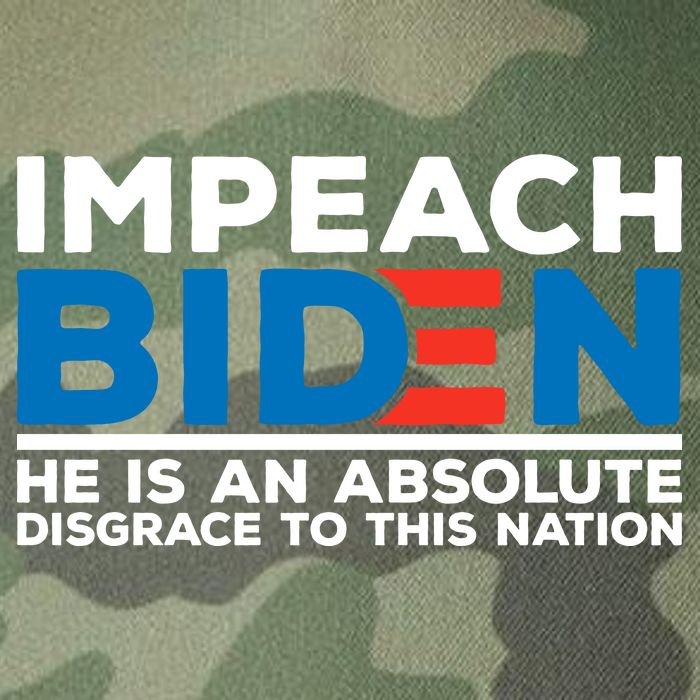 Impeach Biden He Is An Absolute Disgrace To This Nation Legacy Tie Dye Trucker Hat