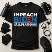 Impeach Biden He Is An Absolute Disgrace To This Nation Performance Shirt