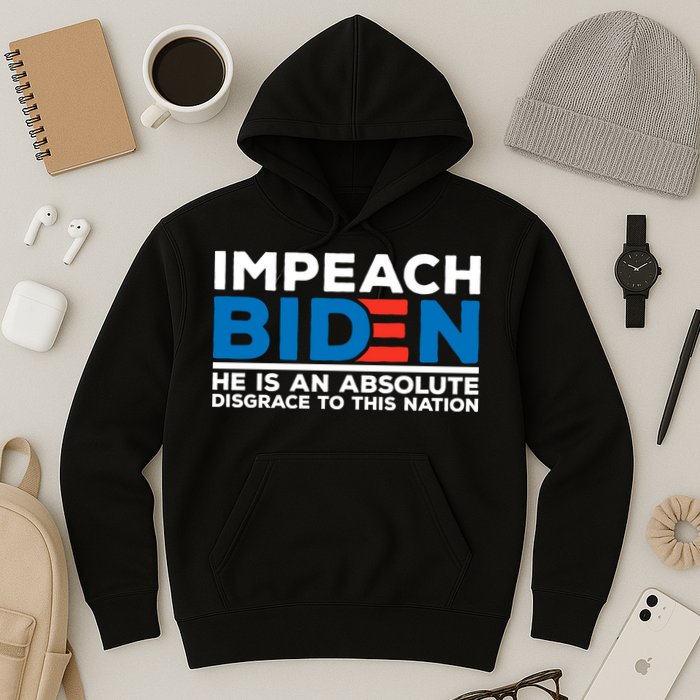 Impeach Biden He Is An Absolute Disgrace To This Nation Hoodie