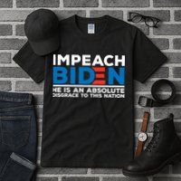 Impeach Biden He Is An Absolute Disgrace To This Nation Tall T-Shirt