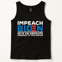 Impeach Biden He Is An Absolute Disgrace To This Nation Tank Top