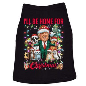 Ill Be Home For Christmas Funny Trump Pets Dog Cat Xmas Doggie Tank