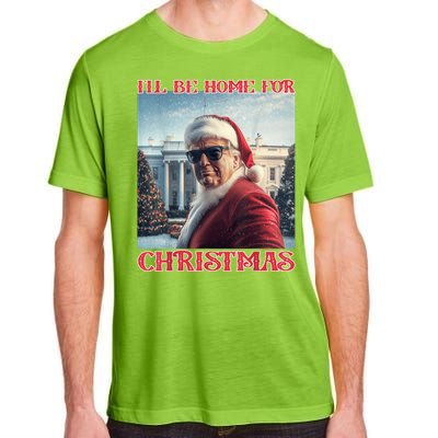 ILl Be Home For Christmas Trump Santa Selfie White House Adult ChromaSoft Performance T-Shirt