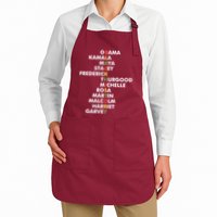 Important Black History Leaders Celebrate Black History Apron