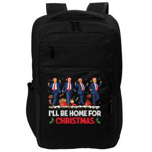 ILl Be Home For Christmas Santa Funny Trump Xmas Pajamas Impact Tech Backpack