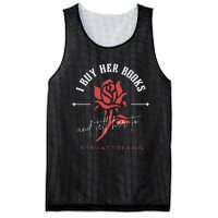 I Buy Her Books and tell her to STFUATTDLAGG  Mesh Reversible Basketball Jersey Tank