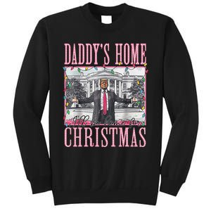 ILl Be Home For Christmas Santa Funny Trump Xmas Pajamas Sweatshirt