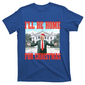 ILl Be Home For Christmas Xmas Santa Trump Pajamas Holiday Gift T-Shirt