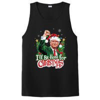 ILl Be Home For Christmas Santa Trump 2024 PosiCharge Competitor Tank