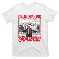 ILl Be Home For Christmas Santa Funny Trump Xmas Pajamas T-Shirt