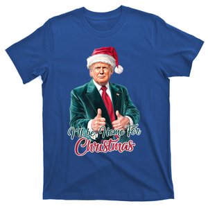 ILl Be Home For Christmas Xmas Santa Trump Pajamas Holiday Gift T-Shirt