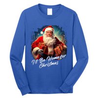 ILl Be Home For Christmas – Trump Santa Funny Graphic Cool Gift Long Sleeve Shirt