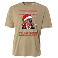 I’Ll Be Home For Christmas Trump 2024 DaddyS Home Trump 47 Cooling Performance Crew T-Shirt