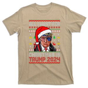 I’Ll Be Home For Christmas Trump 2024 DaddyS Home Trump 47 T-Shirt