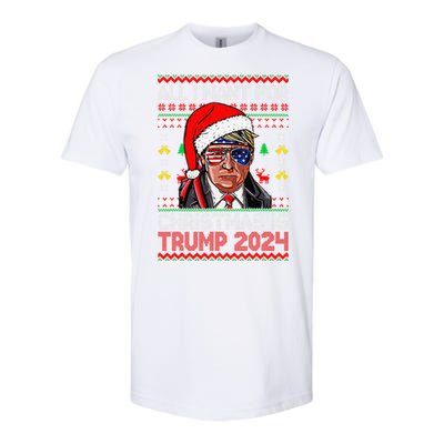 I’Ll Be Home For Christmas Trump 2024 DaddyS Home Trump 47 Softstyle CVC T-Shirt