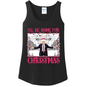 ILl Be Home For Christmas Ladies Essential Tank