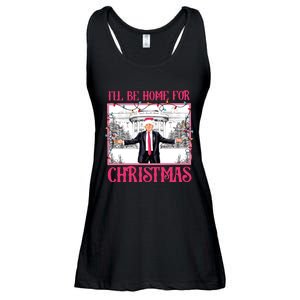 ILl Be Home For Christmas Ladies Essential Flowy Tank