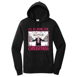 ILl Be Home For Christmas Women's Pullover Hoodie