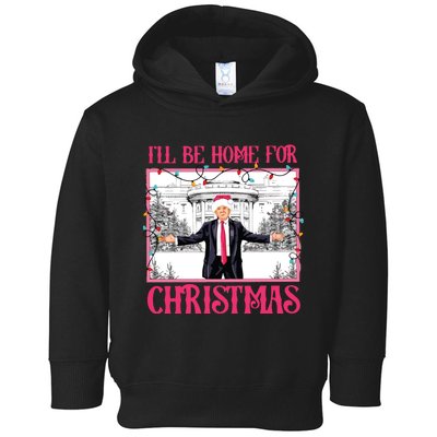 ILl Be Home For Christmas Toddler Hoodie