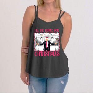 ILl Be Home For Christmas Women's Strappy Tank