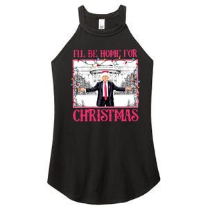 ILl Be Home For Christmas Women's Perfect Tri Rocker Tank