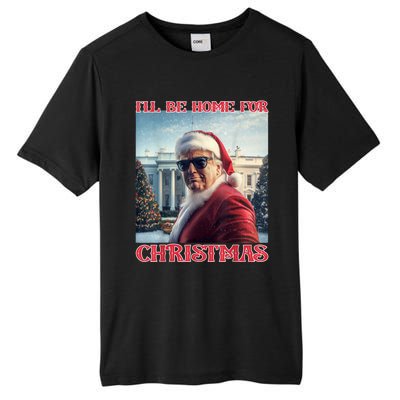 ILl Be Home For Christmas Trump Santa Selfie White House Tall Fusion ChromaSoft Performance T-Shirt