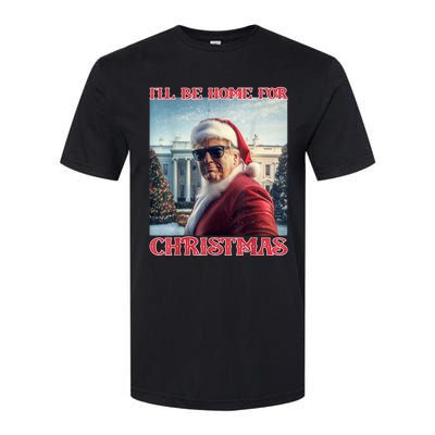 ILl Be Home For Christmas Trump Santa Selfie White House Softstyle CVC T-Shirt