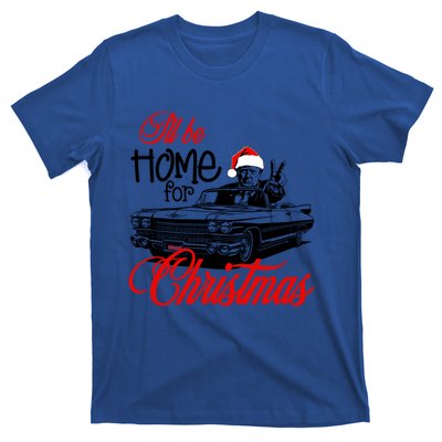 ILl Be Home For Christmas Xmas Trump Pajamas Holiday Santa Gift T-Shirt