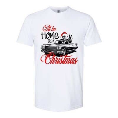 ILl Be Home For Christmas Xmas Trump Pajamas Holiday Santa Gift Softstyle CVC T-Shirt